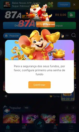 🧿️Passo 2: Confirme a senha de saque