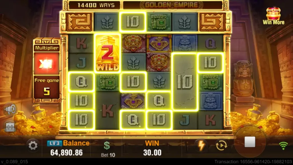 Como jogar Golden Empire na 87A